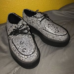 TUK Creepers with Swirl Pattern